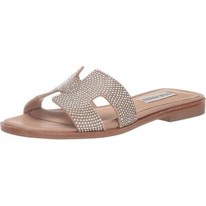 Steve Madden Hadyn Rhinestone Slip-On Sandals